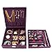 KLOUD City Two-Layer Jewelry Box Organizer Display Storage case with Lock (Purple)