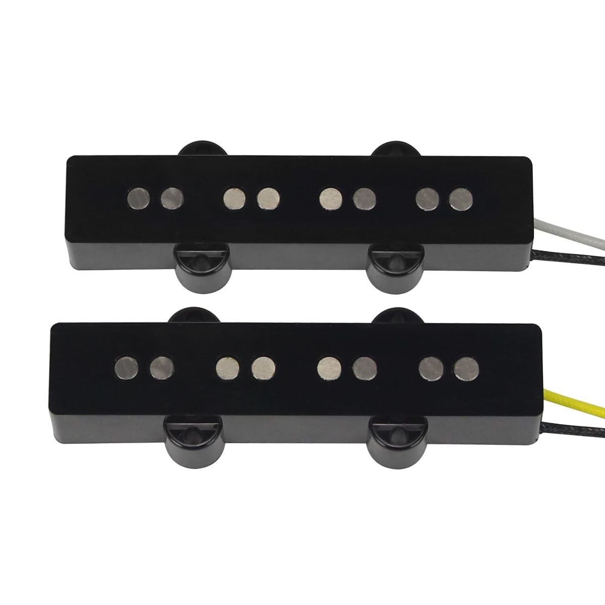 FLEOR Pickup JB Bass Alnico 5 Set pickup al manico e al ponte Misura 4 corde JB Bass Parte pickup per chitarra