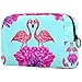 Trousse de rangement pour outils de maquillage (L x l x H) 18,5 x 7,5 x 13 cm en PVC Motif flamants roses et fleurs (L x l x H) 18,5 x 7,5 x 13 cm