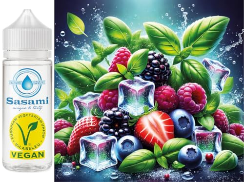 Fruits des bois basilic Ice pour arrêter le sucre vape 100ml