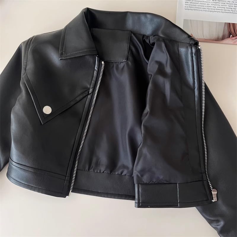 Image of Toddler Leather Jacket & Skirt Set - Fall /Spring /Winter Clothes for Toddler Girls | 2pc Outfit