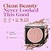PYT Beauty Everyday Blush Powder, Soft Dusty Pink with Matte Finish, Hypoallergenic, Cruelty Free, Vegan, 1 Count