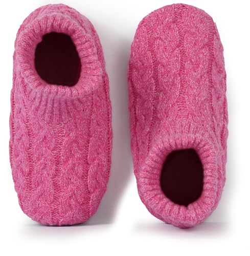 Image of BenSorts Fuzzy Slipper Socks for Women Non Slip House Socks with Grips Gifts