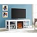 Ameriwood Home Parsons TV Stand with Fireplace, 65