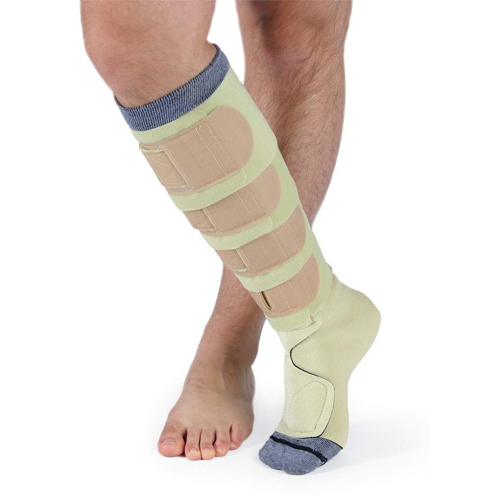 CompreFit by Biacare 30-40 mmHg Below Knee (Large Regular, Beige)
