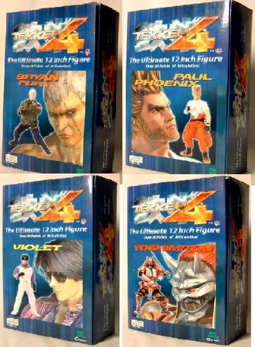 EPOCH Tekken 4 Series 2 12" Figure Set of 4