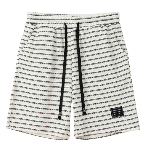 Short de plage tendance avec poches et taille élastique ajustable