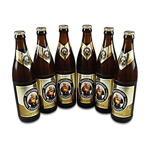 Franziskaner Weissbier naturtrüb (6 Flaschen à 0,5 l / 5,0% vol.)