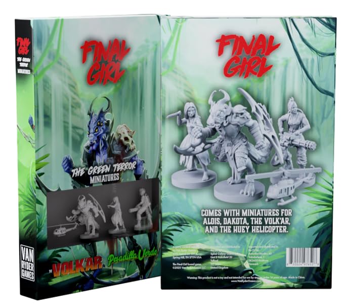 Van Ryder Games - Final Girl: Miniatures Box - Il terrore verde