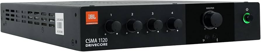 JBL PROFESSIONAL (CSMA 1120)ミキサー内蔵パワーアンプ JBL PROFESSIONAL CSMA 1120 ミキサー内蔵パワーアンプ(ジェイビーエル