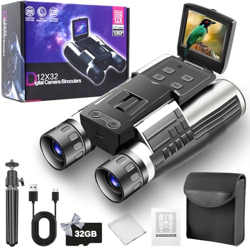 双眼鏡　録画機能付き キヨラカ キヨラカ正規品 双眼鏡 録画機能付き RD-S01 録画が