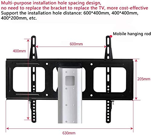 Soporte Universal para TV de Piso 37-60" con Base de Vidrio miniatura 3