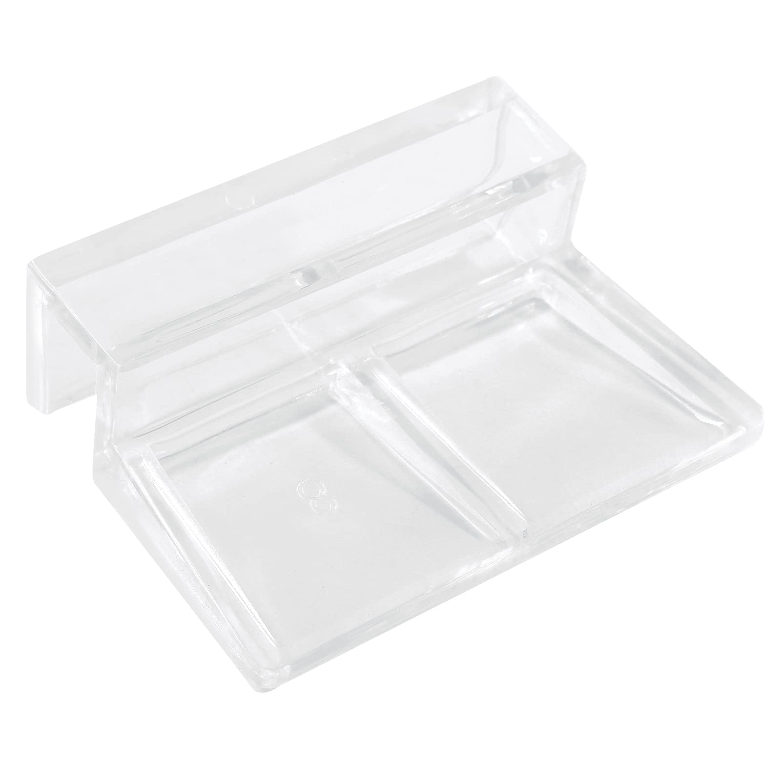 Cionyce 12 Pack Aquarium Lid Clips DIY Aquarium Lid Holder Clear Acrylic Fish Tank Support 8MM Aquarium Glass Holder(8MM)