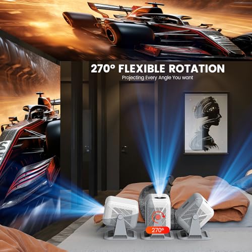 DreamFair F10 1080P Native 4K-Support Smart Projector - image 6