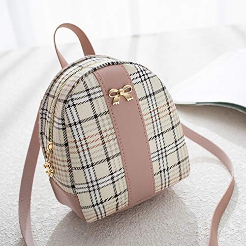 NUWA Plaid Mini Backpack Purse
