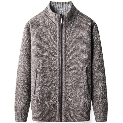 Men Cardigans Sweatercoats Thick Warm Cardigans Casual Knitted Sweater 6