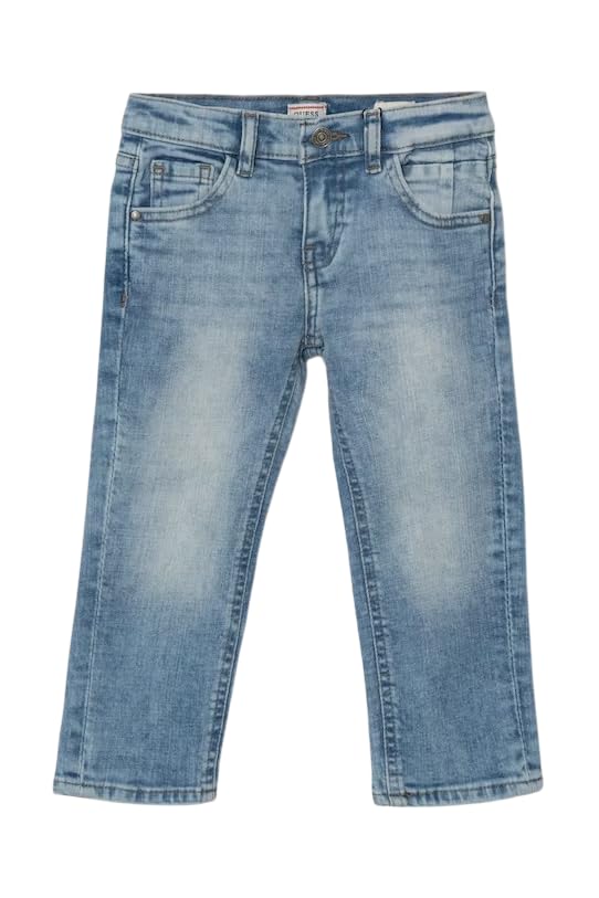 GUESS Boys' Comfort Denim Slim Fit Pants