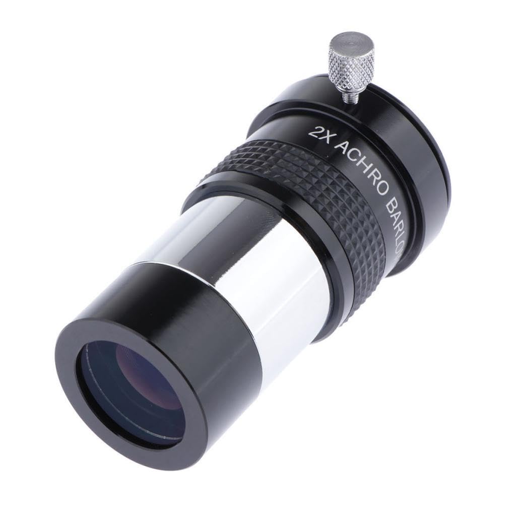 Lente Barlow 2X accesorios telescopio astronomía y oculares cósmicos