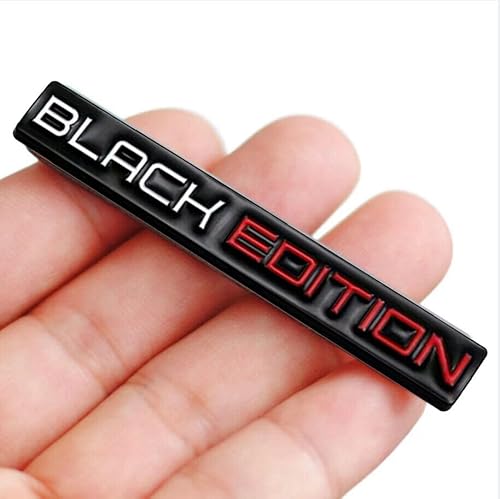 3D Black Edition Logo Auto Emblem Badge Aufkleber schwarz 3D Black Edition Logo Auto Emblem Badge Aufkleber schwarz