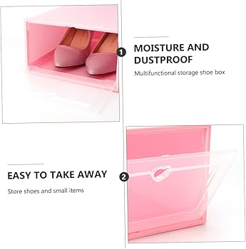 Amazon.com: LABRIMP 6pcs Shoe Box Shoe Storage Box Clear Shoe