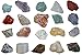 Produktbild Mineralien Rohsteine Edelsteine Sammlung 20 Stück z.B. Rosenquarz , Bergkristall , Amethyst , Fluorit.(2065)