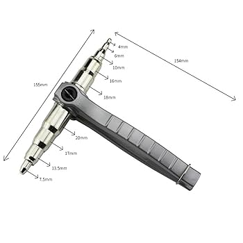 チューブエキスパンダー　エアコン配管　Esco 　EA208　エキスパンダー チューブエキスパンダー エアコン配管 Esco EA208