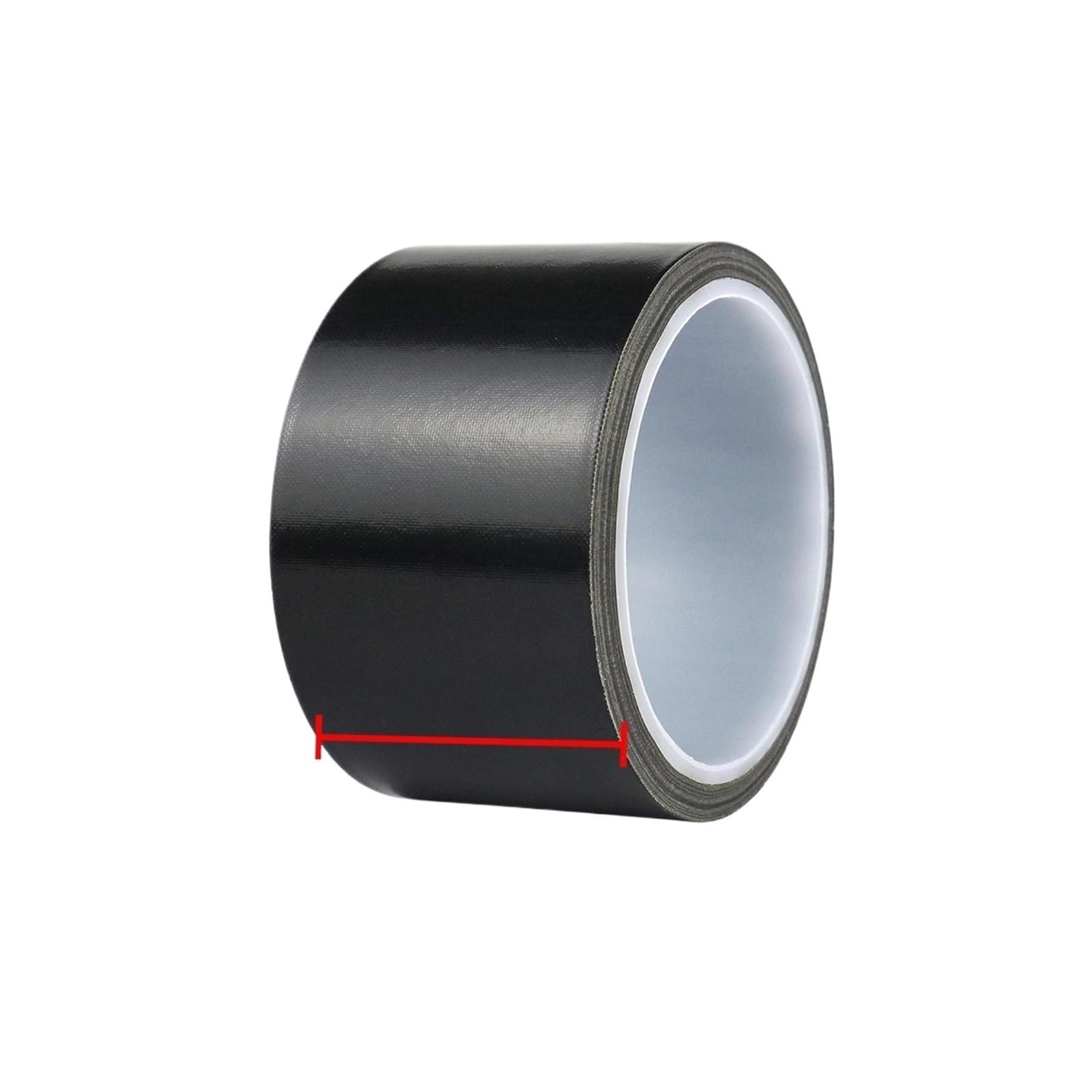 Zelt Reparaturband 5 m/10 m wasserdichtes schwarzes Stoffreparaturband, selbstklebendes Klebeband for Sofa, Autositz, Motorradkissen, robuste Patch-Fix(5cmX5m,4Pcs)