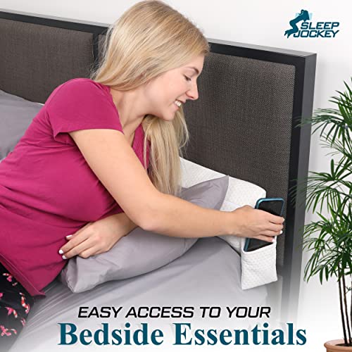 Pillow Wedge For Headboard Gap With Ultra Soft Bamboo Cover - Queen Sized Headboard Pillow - Headboard Wedge Pillow, Bed Gap Filler For Headboard, Mattress Gap Filler For Peaceful Sleep #TOP5