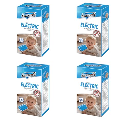 Monkey Home 4 x 30 Stück Mückenstecker Nachfüllpack Mosquito Repellent mit Fünf Verschiedenen Düften für Babys Erwachsene und Mehr (Unparfümiert)