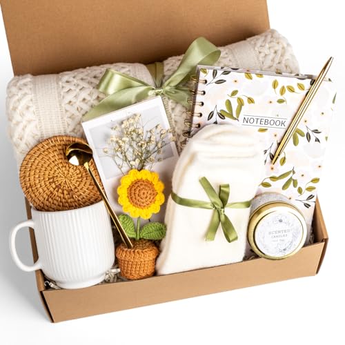 Gift Baskets for Women, Birthday Gifts for Women, Self Care Gift Baskets Care Package, Thank You,...