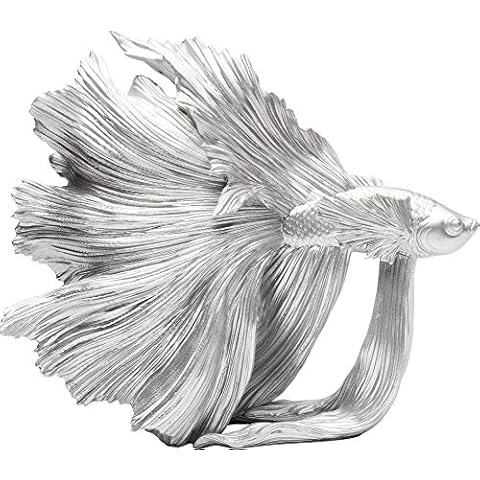 Kare Design Handmade Silver Betta Fish Ornament Cover