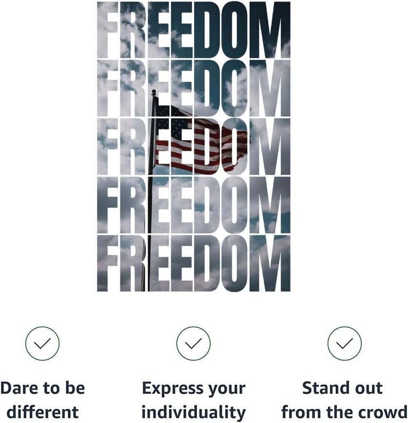 Freedom Tank - American Flag Workout Tank - Patriotic Vibes Jersey Tank