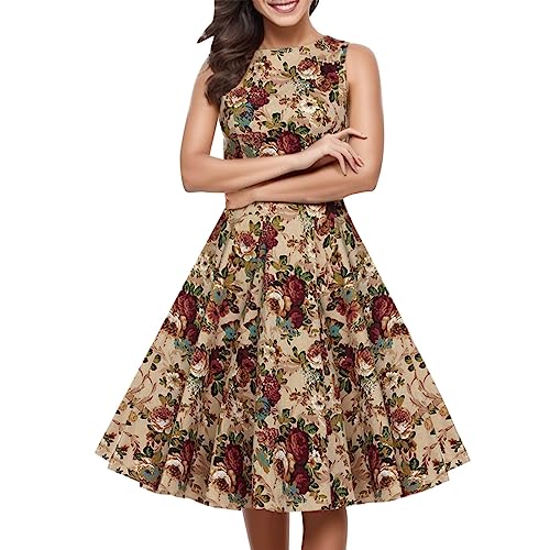 Mis Pedidos Outlet Liquidaciones El Corte Ingles Casual Elegante Vestido con Estampado De Flores...