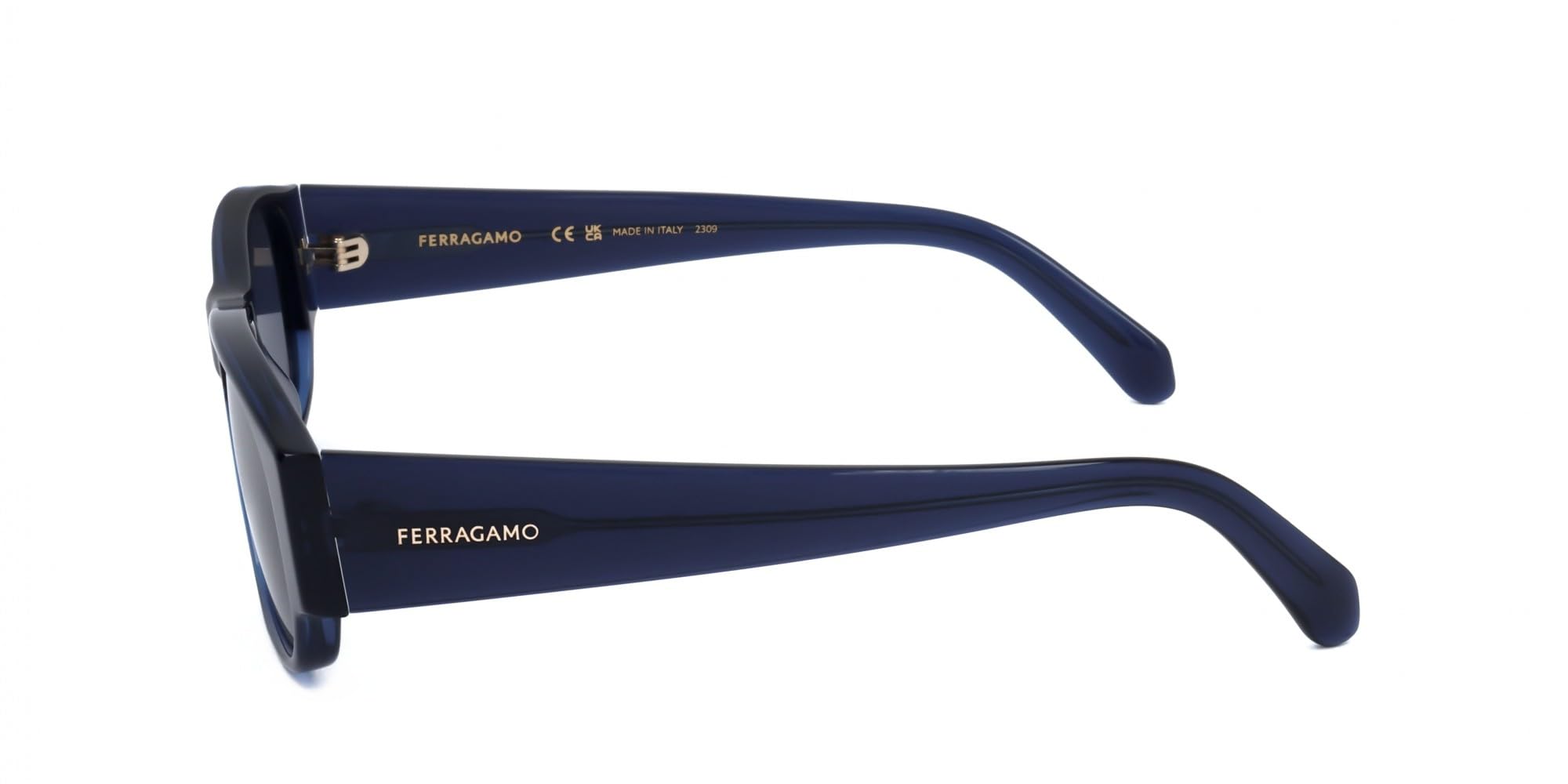 FERRAGAMO SUNS SF1109S TRANSPARENT BLUE 57/14/145 HOMBRE