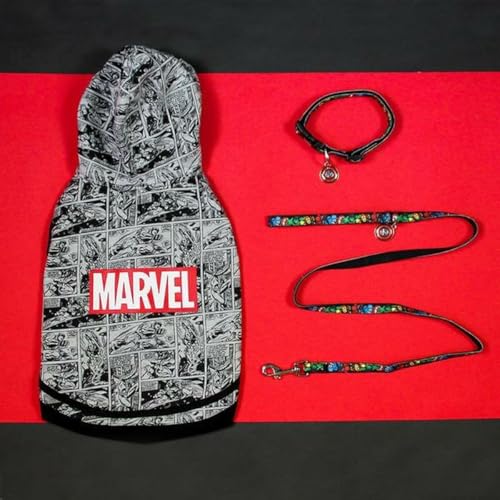 CERDÁ Life's Little Moments - Marvel Hundehalsband Kleine Hunde | Marvel Halsband Mini Hunde Offizieller Lizenz, XXS-xs