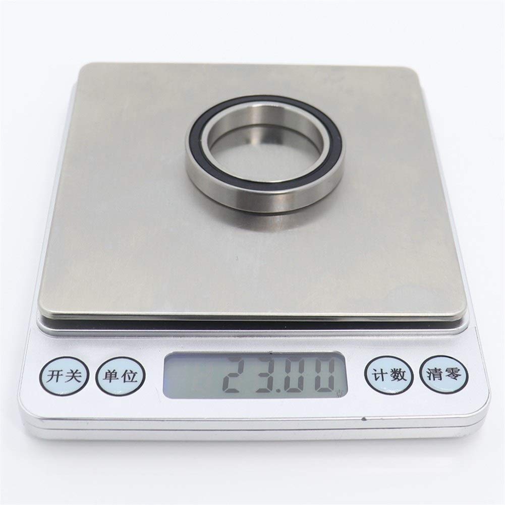 Pratique 5 pièces S6806RS Portant 30x42x7mm ABEC-3 440C roulements à Billes en Acier Inoxydable 6806 roulement à Billes S 6806RS