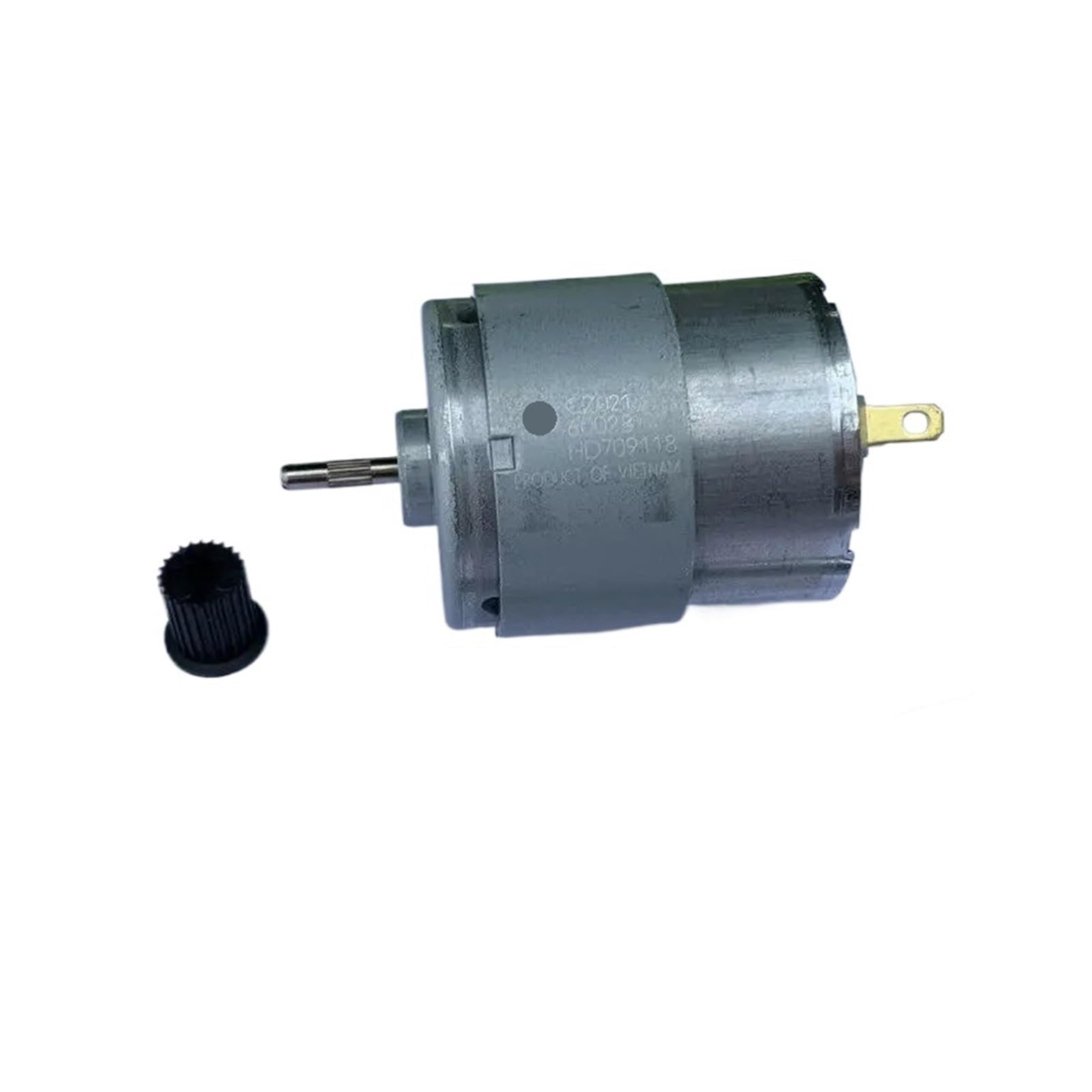 LHAOEEEYG RS-365PH-17125 Carbon Brush Spindle Electronic Starter DC 6V 12V 18V 9800RPM Large Torque Round 28mm Electronic Starter with Pulley