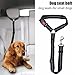 Anschnallgurt Hund Hundegurt Auto Zubehör Hundeanschnaller Hundegeschirr Sicherheitsgurt Autogurt Hunde Gurt Sicherheitsgeschirr fürs Auto, 1+1