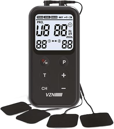 VZN Kombo Elektroterapi Cihaz    26 Programl  TENS + EMS + Masaj, Kas Rahatlatma ve Gerginlik Azaltma, Boyun/Omuz/S rt/Bel/Alt Ekstremiteler  in