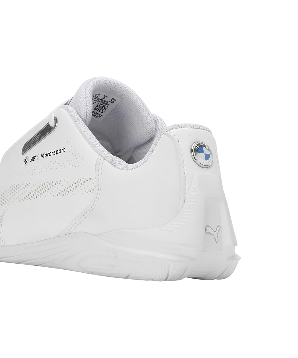 PUMA Zapatillas BMW M Motorsport Drift Cat Decima 2.0 Niño 38.5 White ┃Zapatillas de Motorsport Juvenil Unisex de Ajuste estándar