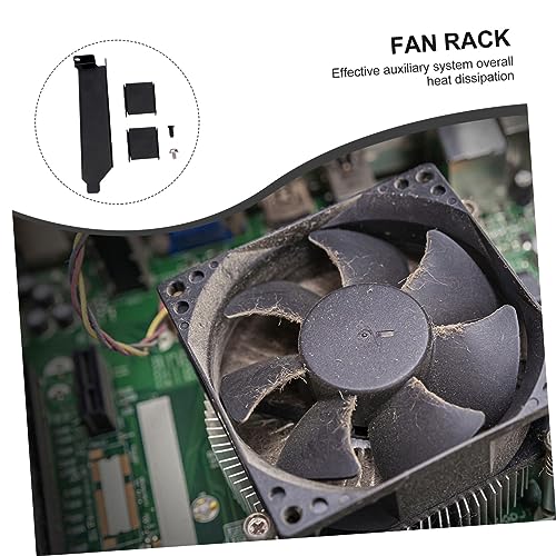 Soporte para ventilador de GPU 2 piezas negro miniatura 6