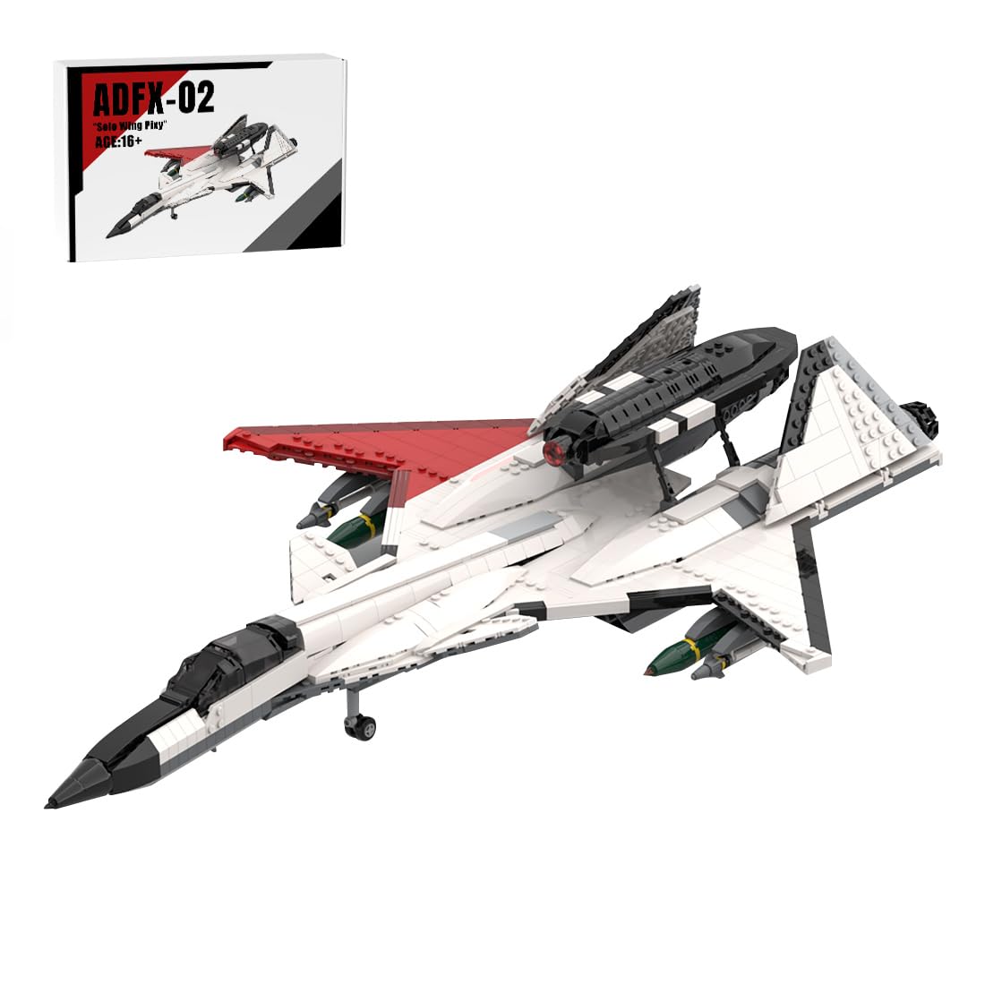 Amazon.com: BrickCraftWorks ADFX-02 Jet Fighter Building Blocks