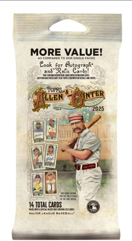 2025 Topps Allen & Ginter Baseball Fat Pack