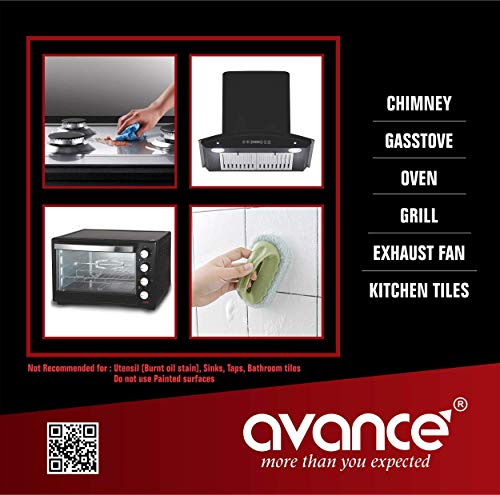 Image of Avance Kitchen Cleaner | Gas stove cleaner | Stain Remover | Chimney Cleaner | Kitchen Tile Cleaner