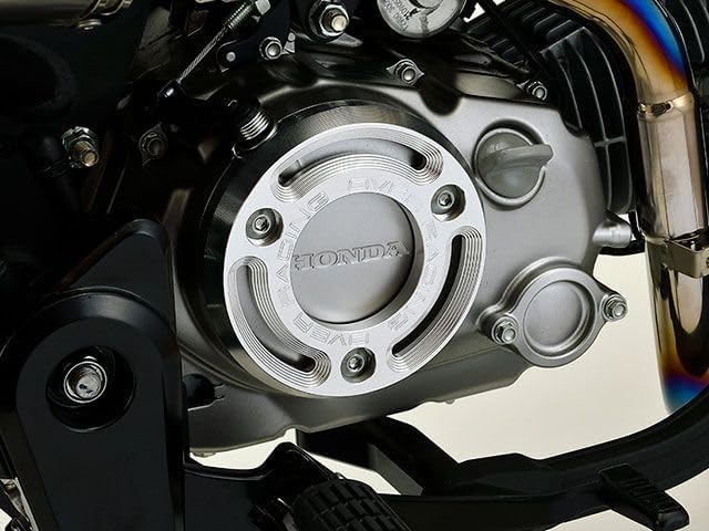 オーバーレーシング クラッチアウターカバー（シルバー） GROM