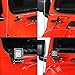 u-Box JL Wrangler Cowl Light Mount A Pillar Pod Light Holder Brackets Compatible with Jeep Wrangler JL & Gladiator JT 2018 2019 2020 2021 2022 2023 2024 2025 - Pair