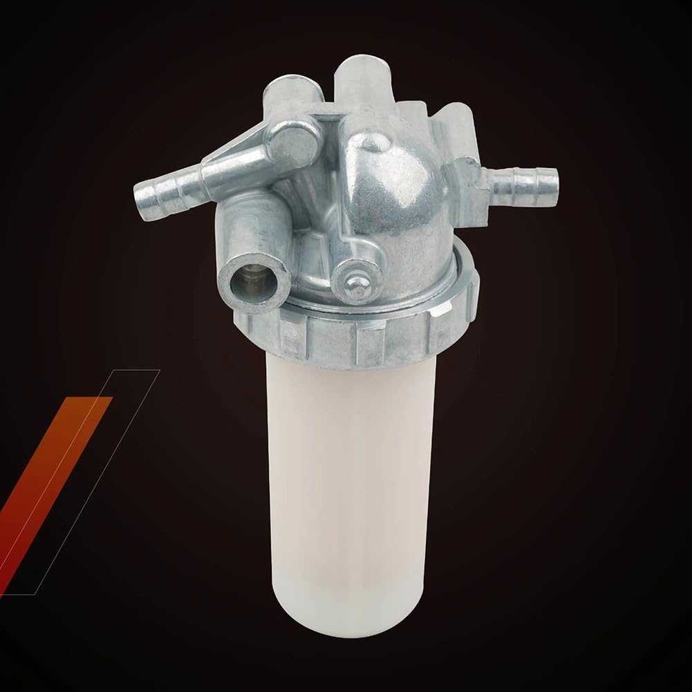 Filtro carburante diesel gruppo 1G313-43010 per motore Kubota D1105 D1305 D722 D902 V1505 Z482, ricambio 15393-43017 lega di alluminio, elementi filtranti multistrato 5µm