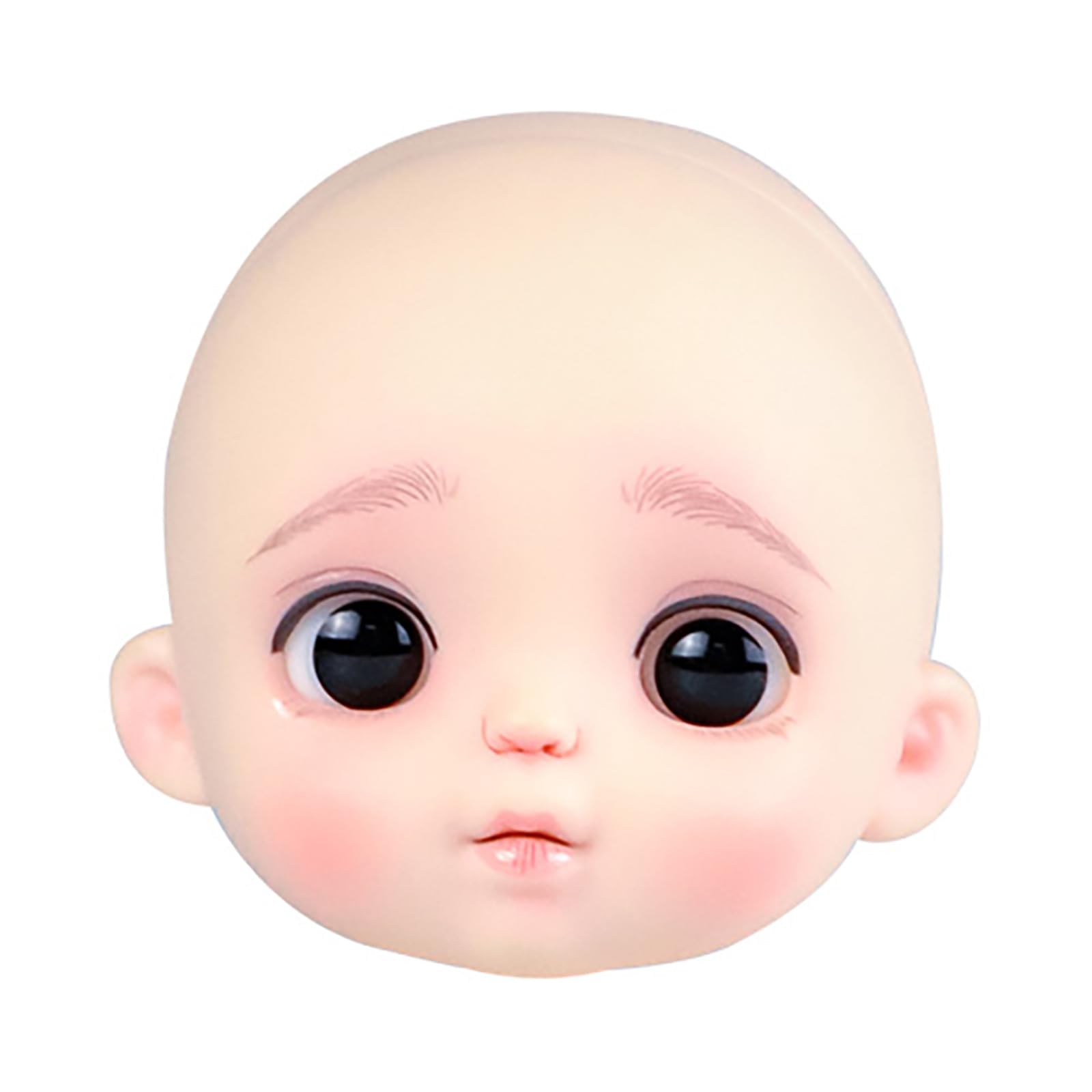Amazon.com: YMY Ob11 Whole Head Makeup with Glass Eyes for Obitsu 