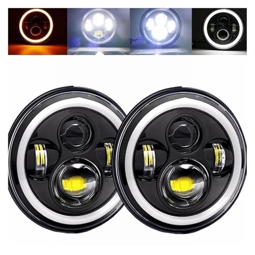 DKPMWD Jeep Wrangler 7 Inch Headlights