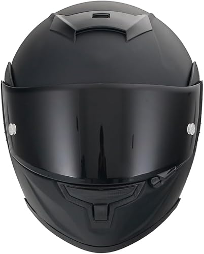 Miniatura 4 de Woljay Casco modular de doble visera abatible para motocicleta, motocicleta integrada para adultos, hombres y mujeres, Street Racing aprobado por DOT